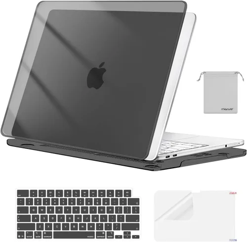 Vista 34 de MOSISO Compatible con MacBook Neo Case 13 pulgadas 2026 A3404 A18 Pro Chip Azul (Air Blue)
