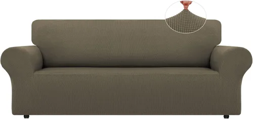 Vista 73 de LURKA Fundas elásticas para silla y sofá de 1 pieza, Fundas para sofá con protector elástico en la parte inferior para niños y perros