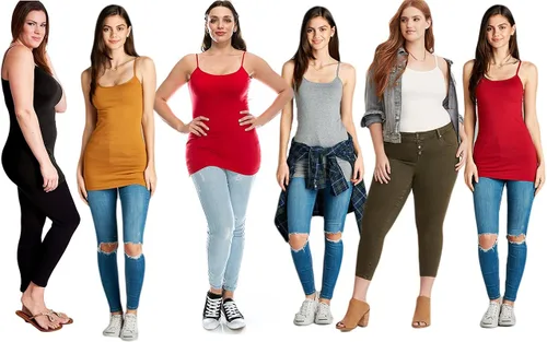 Vista 4 de Emmalise Camisola larga casual básica para mujer con correa ajustable