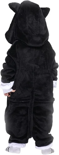 Vista 5 de Boy Girl Dog Cosplay Costume for 1-6 Years Toddler One-piece Rompers Unisex Kids Playsuit Baby Jumpsuit Children Onesie