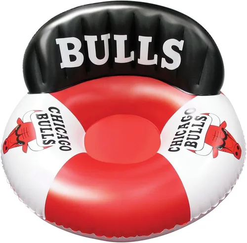 Vista 5 de Poolmaster Flotador inflable de lujo grande de la NBA para adultos
