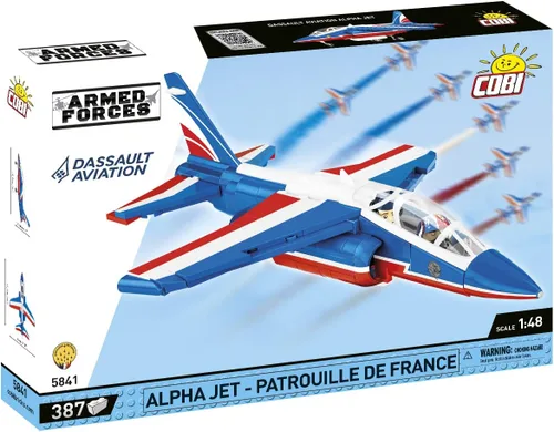 Vista 3 de COBI Fuerzas Armadas Alpha Jet - Patrouille de France