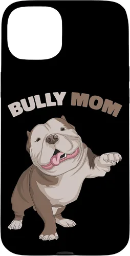 Vista 9 de American Bully Mom Dog Mama Funny Women Case for iPhone 17
