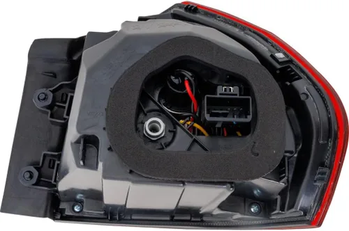 Vista 2 de Para Volkswagen Passat Conjunto de luz trasera 2016 Tipo de bombilla lateral del conductor CAPA para VW2804125 561945095N Lado del conductor