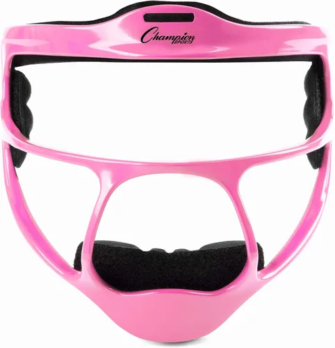 Vista 10 de Champion Sports Ultralight Magnesium Softball Fielder’s Mask – Youth & Adult Sizes, 8oz Lightweight Protective Face Guard