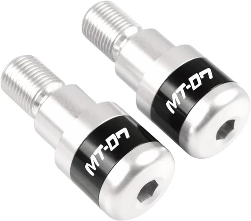 Vista 9 de Tapón de agarre para manillar de motocicleta y motocicletas, tapas de extremos para Yamaha MT07 FZ07 MT-07 FZ-07 2014-2021 2015 2016 2017 2018 2019