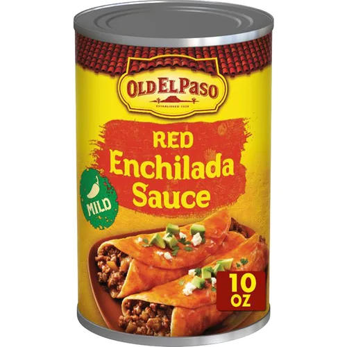 Vista 12 de Old El Paso, Salsa de enchilada roja media, Preparación de comidas, 10 onzas (Paquete de 12)