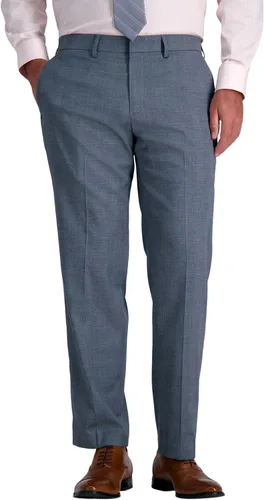 Vista 11 de Haggar Pantalones y Chaquetas de Traje por Separado Jmh Premium Stretch de Corte Entallado para Hombres Negro Sólido