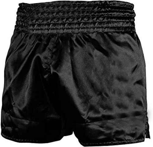 Vista 2 de ROAR-INT Pantalones cortos de Muay Thai para niños, artes marciales, MMA Kickboxing, pantalones cortos para niños y niñas