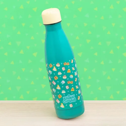 Vista 7 de Paladone Animal Crossing Botella de agua, estándar, multicolor, metal