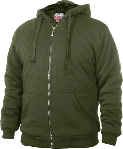 Vista 19 de Chaqueta con capucha con cremallera completa y forro de sherpa