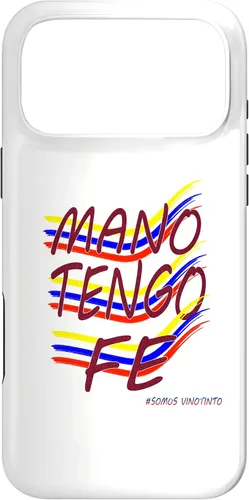 Vista 21 de Venezuela Mano Tengo Fe Vinotinto Camiseta para Mujeres Hombres Funda para iPhone 17