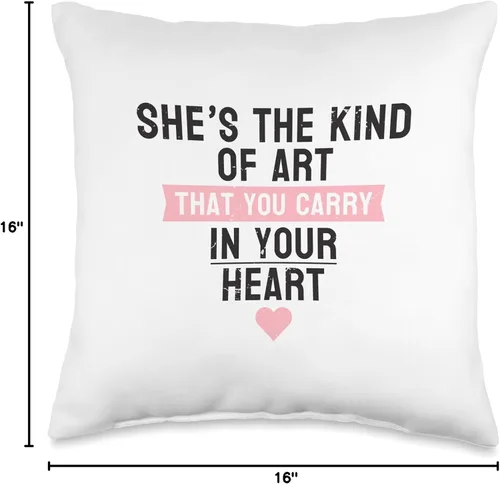 Vista 4 de Liv with Love Designs Linda almohada, 16 x 16, multicolor