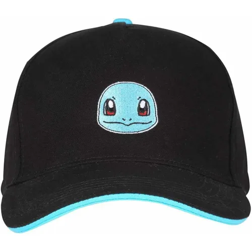 Vista 2 de Gorra Unisex Pokémon Squirtle Badge Negro Talla única 58 cm