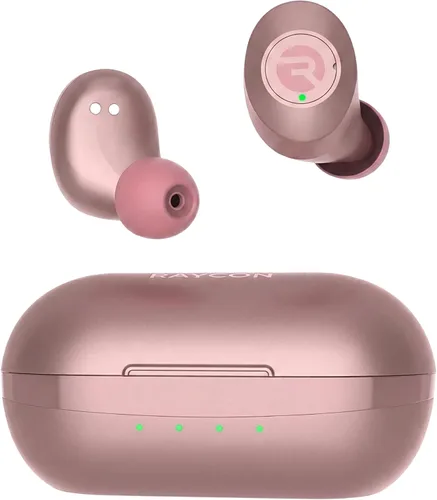 Vista 11 de Raycon - Auriculares inalámbricos Bluetooth para uso diario con micrófono, cancelación activa de ruido, sudor y resistente al agua, auriculares Negro