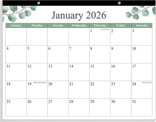 Vista 9 de Calendario de escritorio 2026 – Calendario 2026-2027 de enero de 2026 a junio de 2027, calendario de 18 meses con papel grueso para oficina, hogar