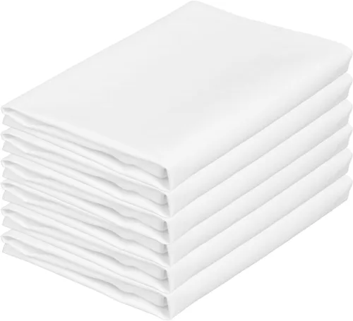 Vista 60 de Coddsmz Paquete de 6 fundas de almohada decorativas 100% algodón, fundas de cojín cuadradas de Navidad sólidas para el hogar, cama, sofá, día