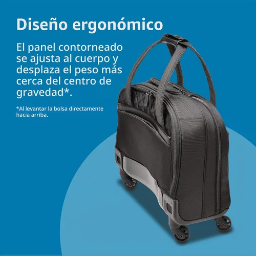 Vista 3 de Kensington Contour 2.0 Executive Balance - Spinner para laptop — 15.6 pulgadas (K60380WW), negro