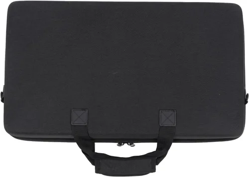 Vista 7 de Alomejor DJ Controller Hard Case, Lightweight Portable EVA Travel Storage Bag with Glossy Double Zip, Built in Buffer Sponge, for DDJ FLX4 DDJ 400