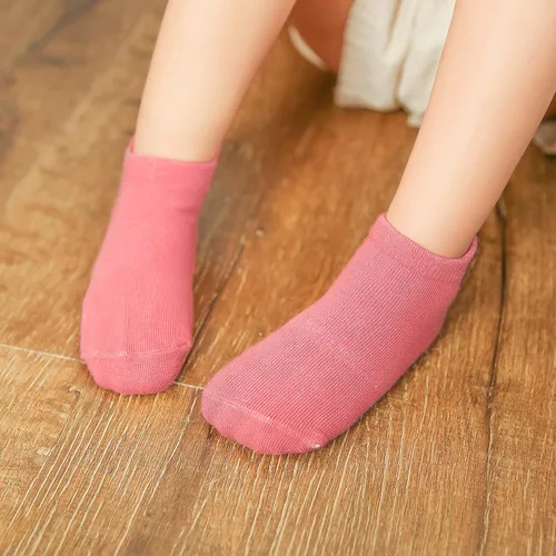 Vista 5 de Dicry Calcetines de tobillo antideslizantes para bebés y niños pequeños