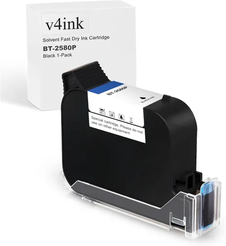Vista 9 de v4ink Bentsai BT-2581P - Cartucho de tinta cian, 1.4 fl oz, repuesto de tinta de secado rápido para impresora de inyección de tinta portátil