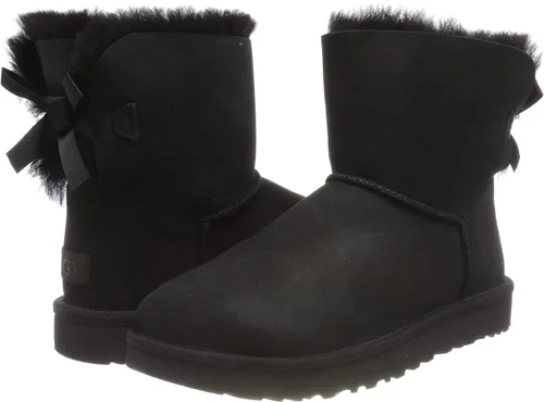 Vista 7 de UGG Mini botas Bailey Bow II para mujer, Beige