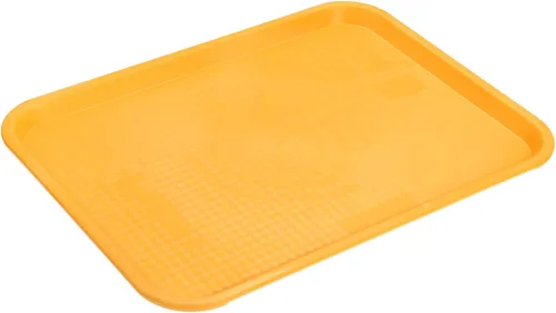Vista 12 de uxcell Bandejas de plástico de comida rápida a granel de 12 x 16 pulgadas rectangulares para servir, bandejas de cafetería, platos para servir