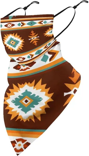 Vista 31 de Bufanda reutilizable con protección solar UV para las orejas, bandana reutilizable para la cara Color985