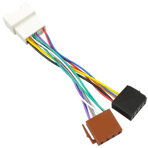 Vista 7 de Arnés de cable de radio de 20 pines para conector estéreo de Mitsubishi Compatible con Outlander Lancer Pajero Mirage Triton ASX Arnés de cableado