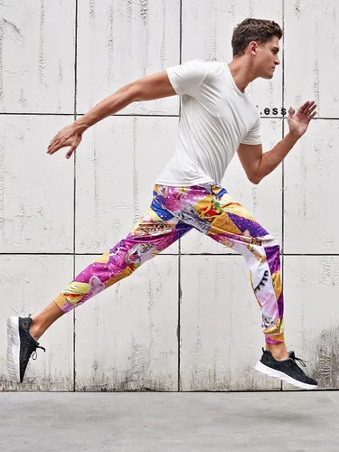 Vista 3 de Novedosos pantalones deportivos unisex con gráficos 3D de novedad, pantalones deportivos holgados y frescos S-XXL