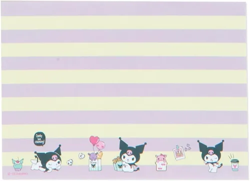 Vista 9 de Sanrio Memo de diseño Kuromi 8 017051