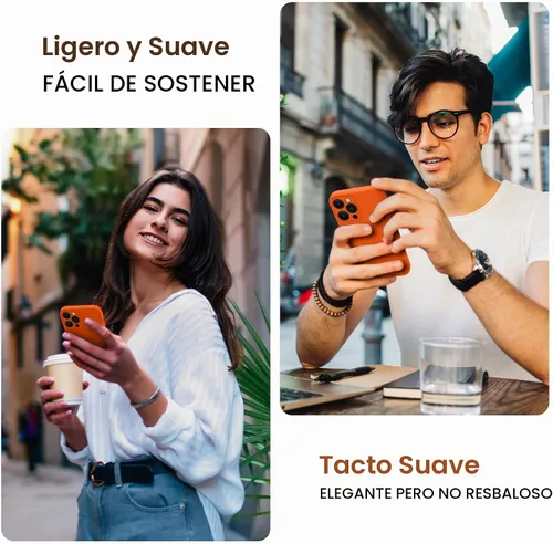 Vista 2 de FireNova Funda diseñada para iPhone 15 Pro Max, funda de teléfono de silicona mejorada [protección de cámara] con [2 protectores de pantalla], forro