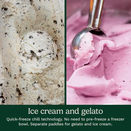 Vista 5 de Cuisinart ICE-100 Máquina para hacer helado y gelato con compresor