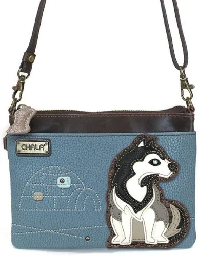 Vista 89 de CHALA Mini bandolera/bolso con correa convertible elegante, compacto, versátil