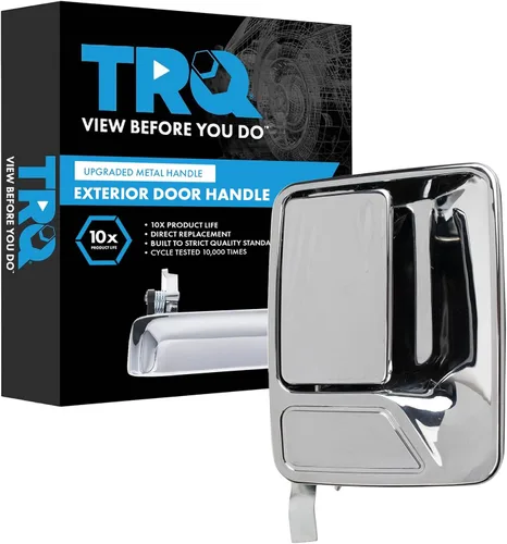 Vista 40 de TRQ Manija de puerta exterior delantera derecha cromada para el lado del pasajero compatible con Dodge Durango Jeep Grand Cherokee 2011-2021