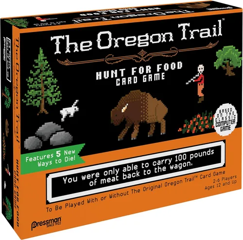 Vista 4 de The Oregon Trail: Juego de cartas de caza de comida
