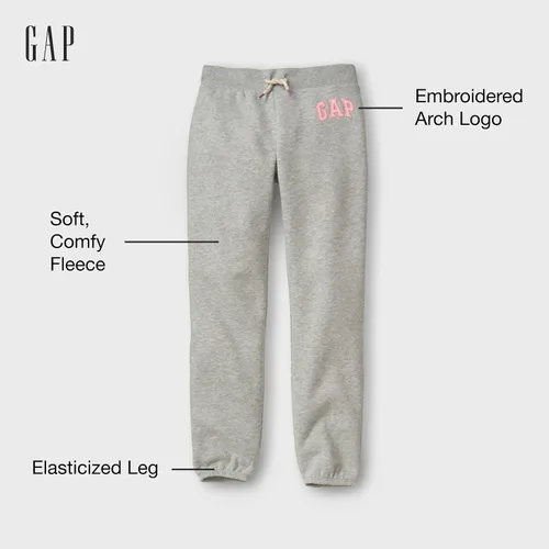 Vista 2 de Gap Girls Logo Pull-on Jogger Sweatpants Pants