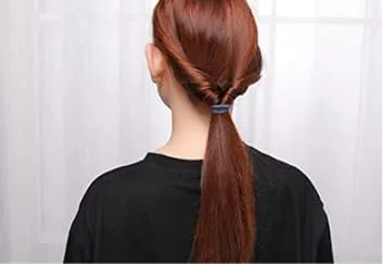 Vista 9 de 1 Unidad(2 piezas) Plástico Magic Hair Braid Cola de caballo Herramienta Clip Herramienta Simple DIY Estilo de Cabello Accesorios Estilo Estilo Azul