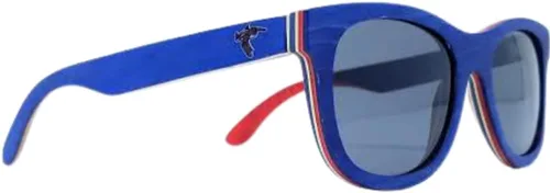 Vista 9 de Gafas de sol de madera Polarizadas Marco de madera vintage 100% protección UVAUVB Funda de bambú Hombres y mujeres