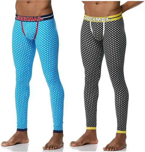 Vista 16 de JOCKMAIL Ropa interior térmica para hombre Pantalones Ropa interior de algodón para hombre Polainas térmicas Capa base Bottoms