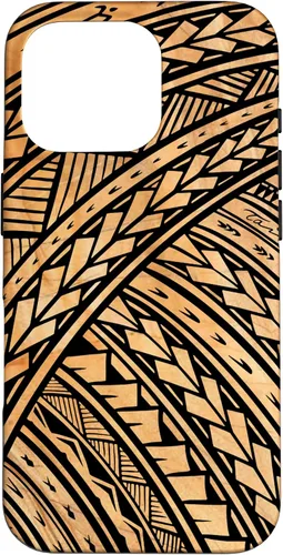 Vista 20 de Polynesian Art Island Inspired Case for iPhone 17
