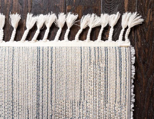Vista 10 de Unique Loom Hygge Shag Collection - Alfombra moderna de inspiración marroquí con diseño geométrico, felpa y acogedora, rectangular, 8' 0" x 10' 0