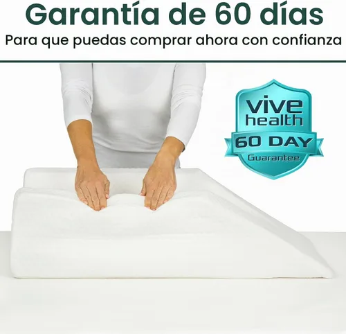 Vista 9 de Xtra-Comfort Almohada de elevación de piernas: cuña de pierna para rodilla