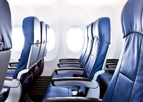 Vista 4 de Telón de fondo de tela de 5 x 3 pies para asientos de avión, fotografía de fondo, ventana de avión, interior, cabina, avión, decoración de fiesta