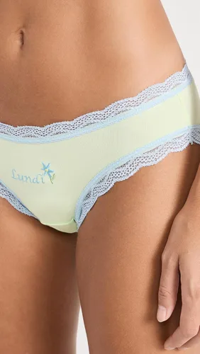 Vista 4 de Stripe & Stare Paquete de 8 calzones franceses de la semana para mujer