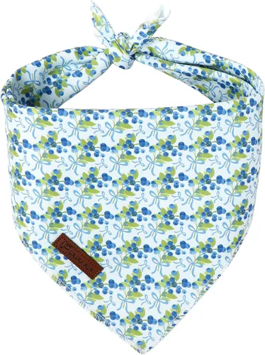 Vista 38 de Bandana de verano para mascotas - Bufanda triangular de rejilla de algodón cómoda para cachorros, pañuelo lavable para perros o gatos, niños