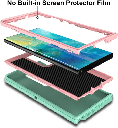 Vista 3 de MXX - Funda compatible con Samsung Galaxy S23 Ultra, 3 capas de protección completa, resistente, resistente, a prueba de golpes y polvo, para 23