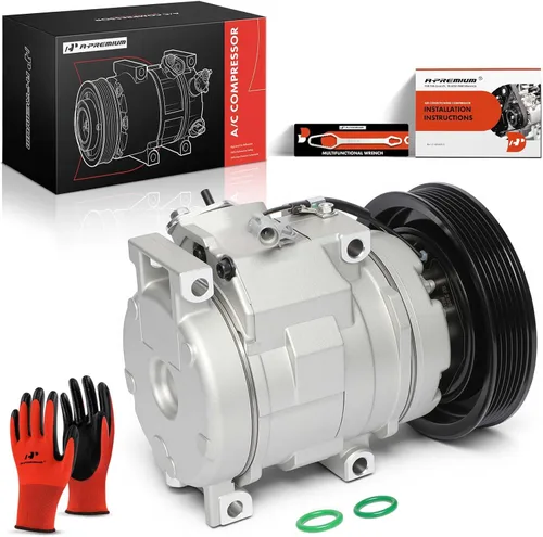Vista 10 de A-Premium Compresor de A/C con embrague - Compatible con 158386 - Compatible con Toyota Corolla 1.8L 2003-2008, Matrix 1.8L 2003-2008