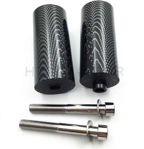 Vista 13 de Protector de deslizamiento de marco con puntas, protector contra caídas, aluminio negro para Yzf 600R Thundercat 96-07 [N/P: MT290-012]