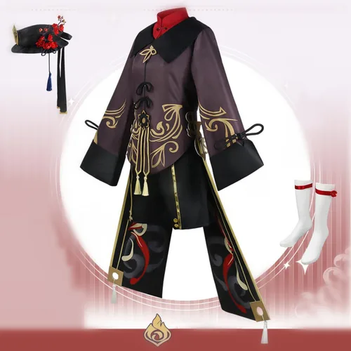 Vista 3 de GenshinImpact - Traje de cosplay para todos los personajes, Hu Tao, Kirara, Guizhong, vestido de cosplay para mujer